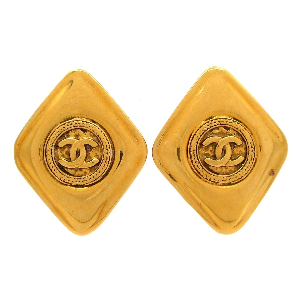 Chanel Coco Clip On Earrings